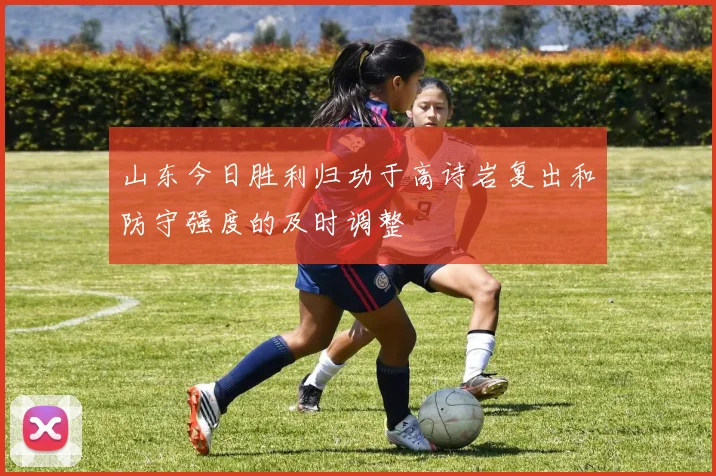 山东今日胜利归功于高诗岩复出和防守强度的及时调整