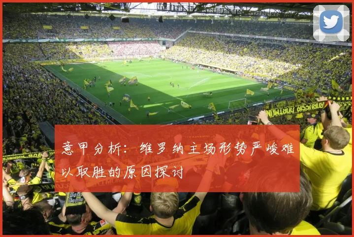 意甲分析：维罗纳主场形势严峻难以取胜的原因探讨